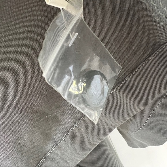 BB Dakota Double Agent cropped trench jacket breezy draped open front medium - Picture 7 of 7